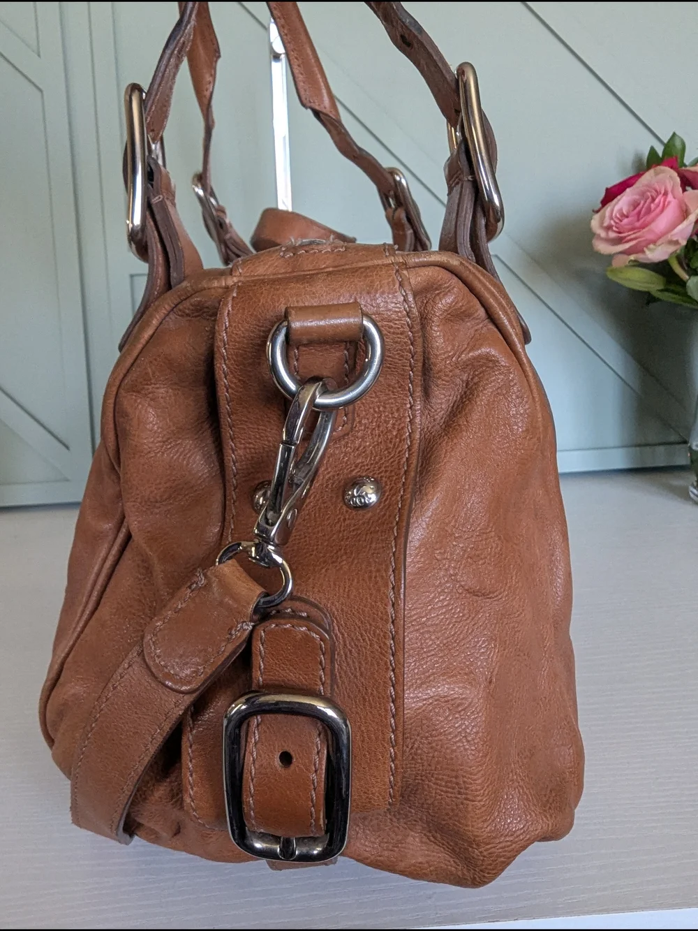 Vintage Tod's G-Line Easy Sacca Satchel Bag